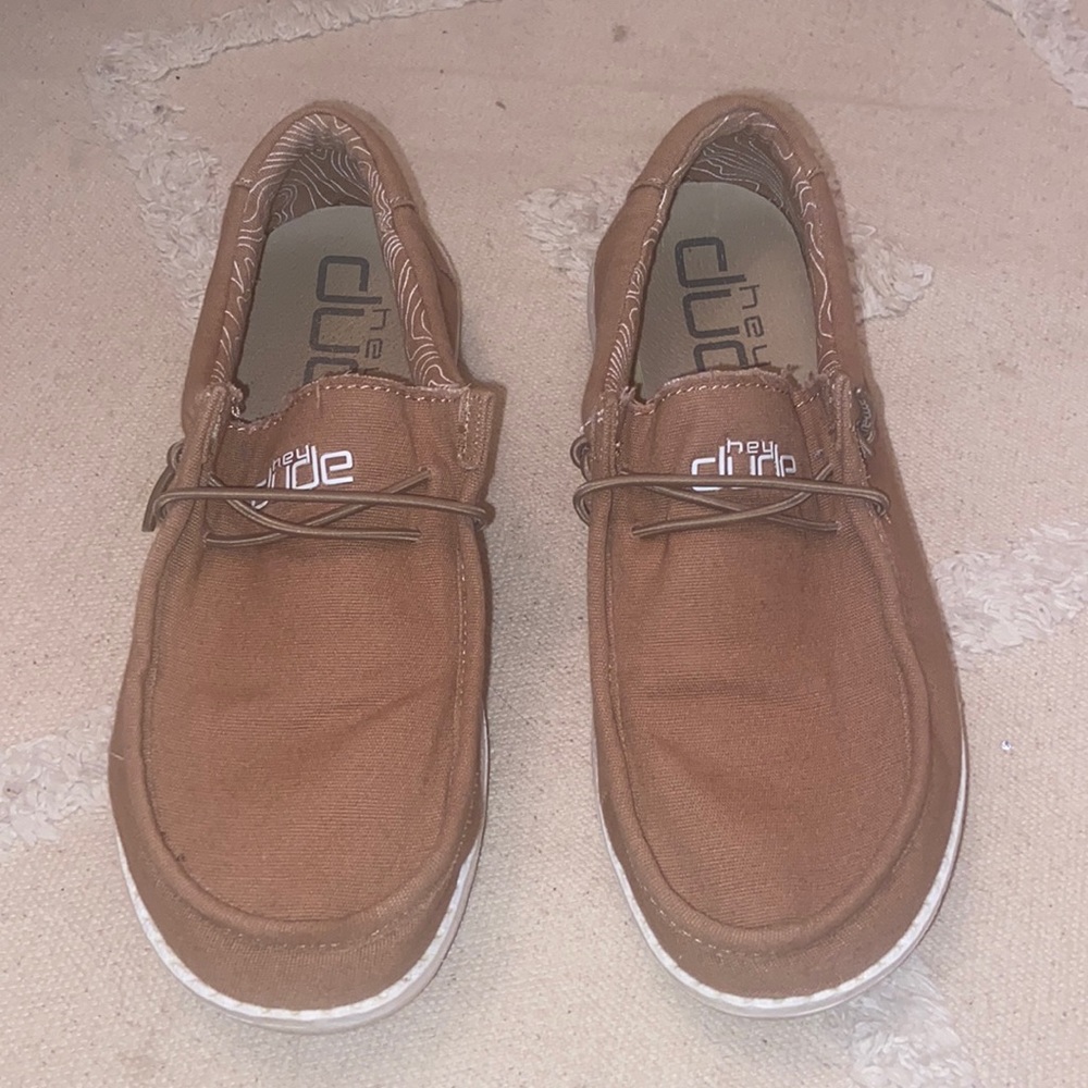 HeyDude Wally shoes in Tan